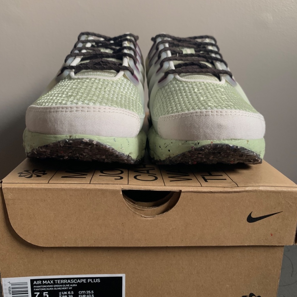 Nike Air Max Terrascape Plus Green-Olive Aura Size 7.5 - Picture 4 of 7